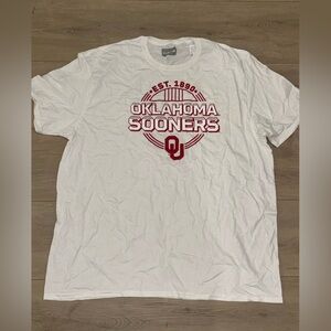 Captivating Oklahoma Sooners White T-Shirt